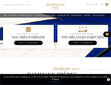 Tablet Screenshot of dammann.fr